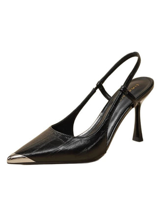 Pumps mit Spitz und Slingback