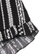 [Vorverkauf] Schwarz 1970er Boho Streifen Bandeau Gesmokt Romper