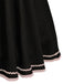 2PCS Schwarz 1950er Oktoberfest Dirndl Kleid & Bestickter Schürze