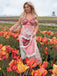 Multicolor 1930er Steppdecke Blumen Rüschen Träger Kleid