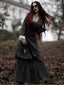 Schwarz 1940er Streifen The Nightmare Before Christmas Suit