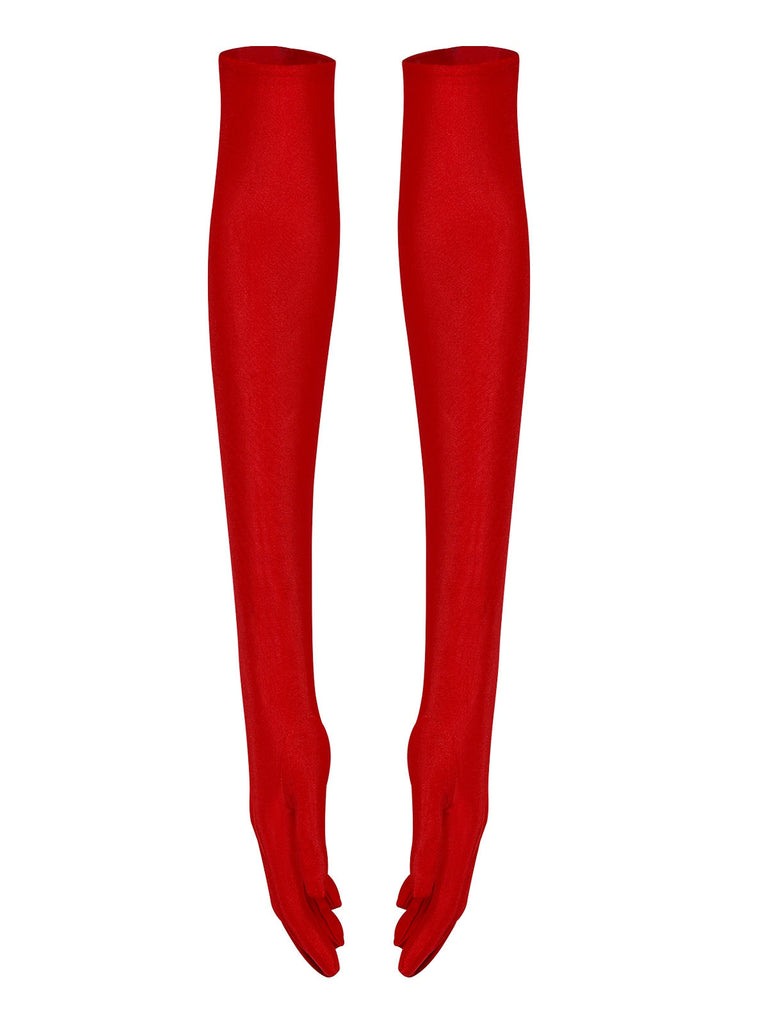 Grün 1930er Grinch Martha Cosplay Polka Dot Trägerlos Kleid