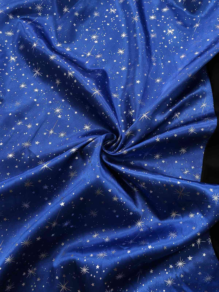 Schwarz & Blau 1930er Hexe Schnürung Kapuze Kleid