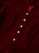 2PCS Weinrot 1940er V-Ausschnitt Samt Jacke & Rock