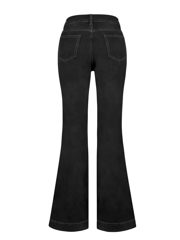 1950er Denim Ausgestellt Taschen Lange Jeans