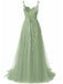 Rot 1930er Spaghetti Träger Spitze Tüll Maxi Kleid