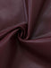 [Vorverkauf] Weinrot 1940er Binde Hals Leder Patchwork Kleid