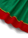 Grün 1960er Weihnachten Elf Cosplay Kostüm Kleid Set