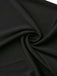 Schwarz 1950er Perlen Perlenbesatz Bogen Gürtel Jumpsuit