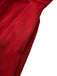 1950er Solide Revers Hoch Taille Swing Kleid