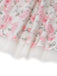 [Vorverkauf] Rosa 1950er Herzausschnitt Rose Netz Schulterfrei Kleid