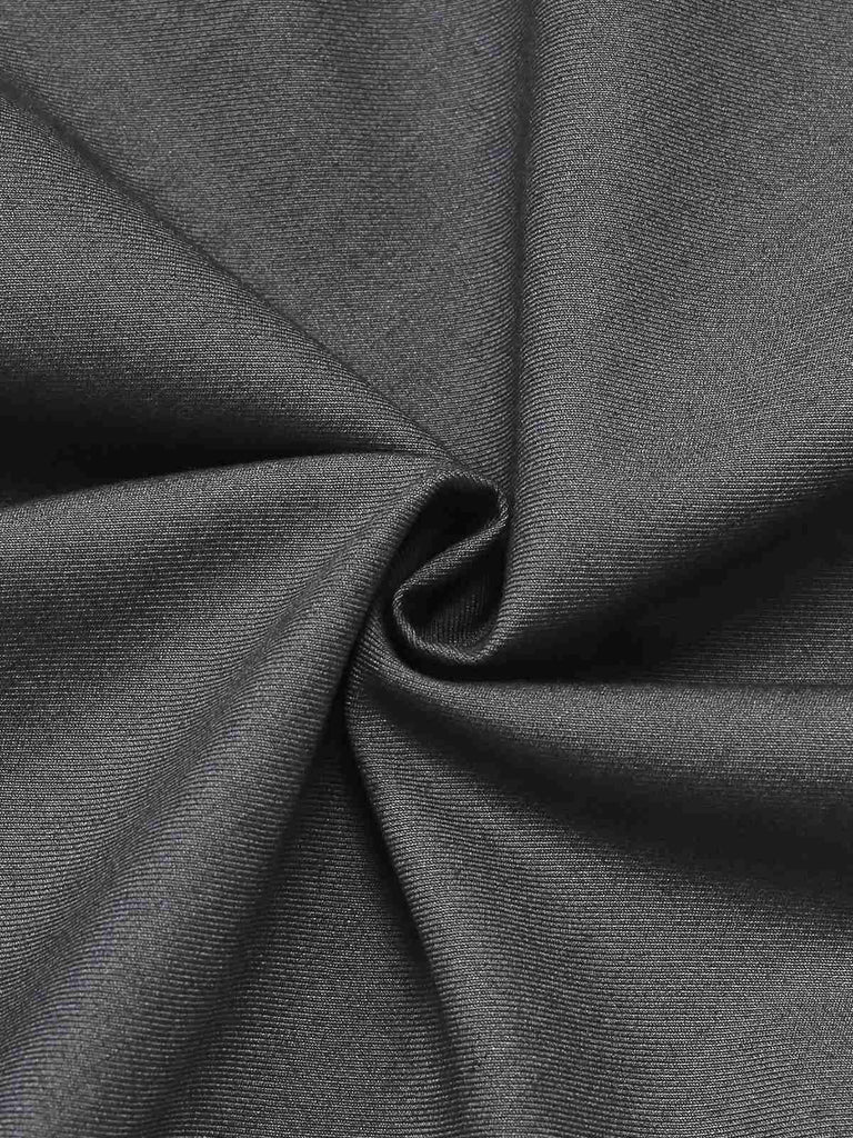 Blau 1930er Bogen Schleife Gürtel Bleistift Kleid