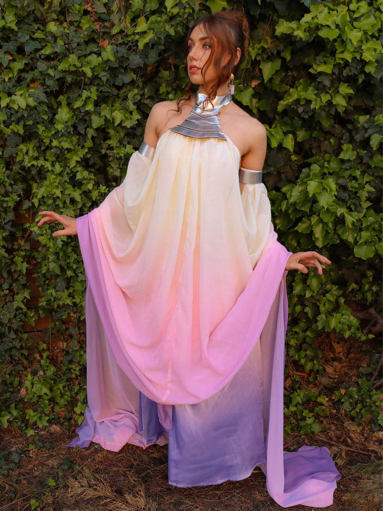 Farbverlauf 1980er Star Wars Amidala Kleid
