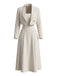 Elfenbeine 50er Jacke mit A-Linie