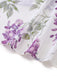 Lavendeles 30er Kleid mit Rüschen und Neckholder