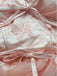 1930er Schmetterling Blumen Netz Bestickt Maxi Kleid