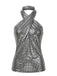 60er Top mit Neckholder und Criss-Cross