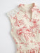40er Midikleid mit Blumen und Spitze