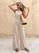 Beige 50er Jumpsuit mit Bindeband und Kontrast