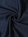 Marineblaues 50er Ärmelloses Jeans-Kleid mit V-Ausschnitt