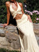 70er Crop-Top & Maxirock Set mit Twist-Front