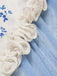 50er Netzkleid mit 3D-Rosen und Polka-Dots