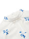 50er Netzkleid mit 3D-Rosen und Polka-Dots