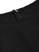 Schwarzes 40er Kleid mit Strass