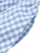 Blaues 50er Swingkleid mit Gingham-Muster