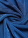 Blauer 80er Jumpsuit mit Neckholder und Spitze