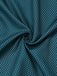Blaugrünes 2-teiliges 50er Kleid mit Blumen-Schürze