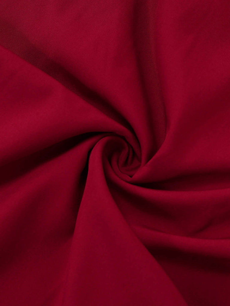 Rotes 30er schulterfreies Renaissance-Kleid mit Glockenärmeln