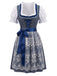 1950s Square Neck Two Piece Set