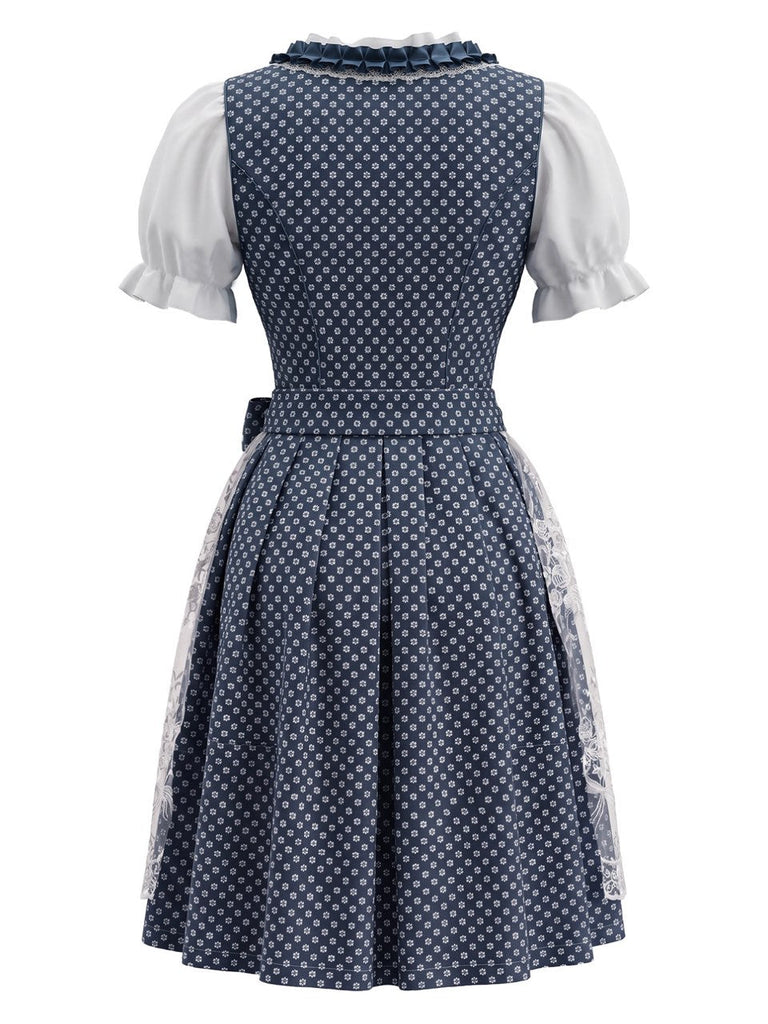 1950s Square Neck Two Piece Set 2