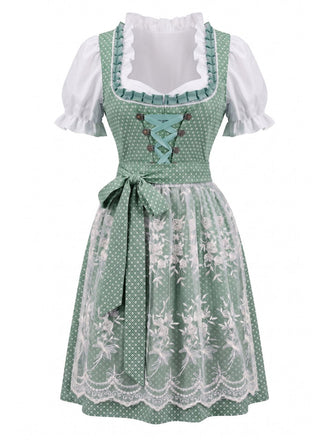 1950s Square Neck Two Piece Set 3