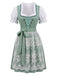 1950s Square Neck Two Piece Set 3
