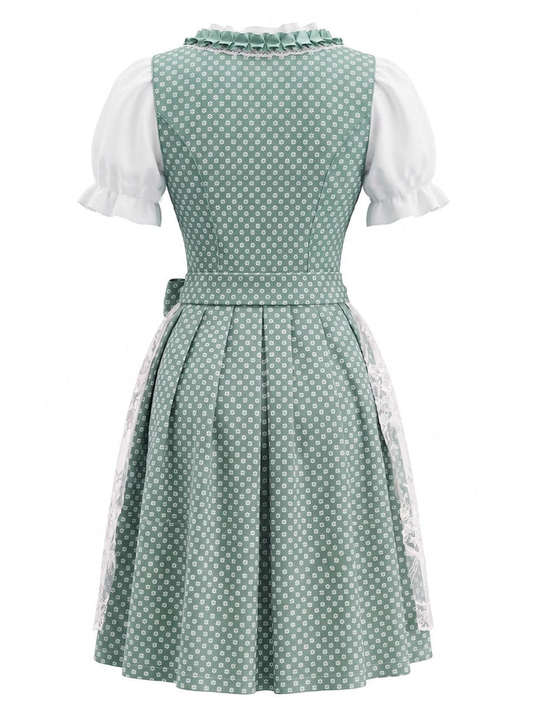 1950s Square Neck Two Piece Set 4