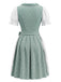 1950s Square Neck Two Piece Set 4