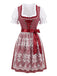 1950s Square Neck Two Piece Set 9