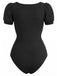 [Pre-Sale] Black 1950s Square Neck Two Piece Set 4