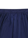 Dunkelblaues 50er Jacquard-Kleid mit Eckiger Ausschnitt und Samt
