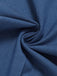 Dunkelblauer 70er Jeans-Jumpsuit mit Gürtel