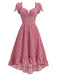 [Pre-Sale] Rw 1940s Plaid Ruffle Vintage Dress 2