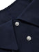 Blaues 50er Set mit Bluse und Streifenrock