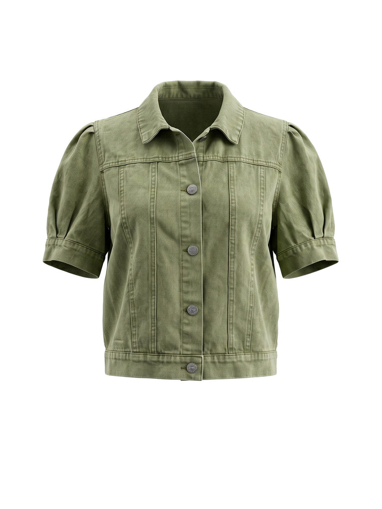 1950s Denim Vintage Classic Top