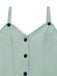 Ice Green 1970s Vintage Classic Jumpsuit 4