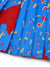 60er Halloween Kleid mit Streifen