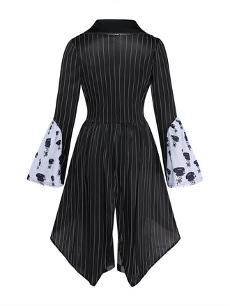 Schwarz 60er Halloween Gothic mit 6pcs und Hatter