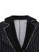 Schwarz 60er Halloween Gothic mit 6pcs und Hatter