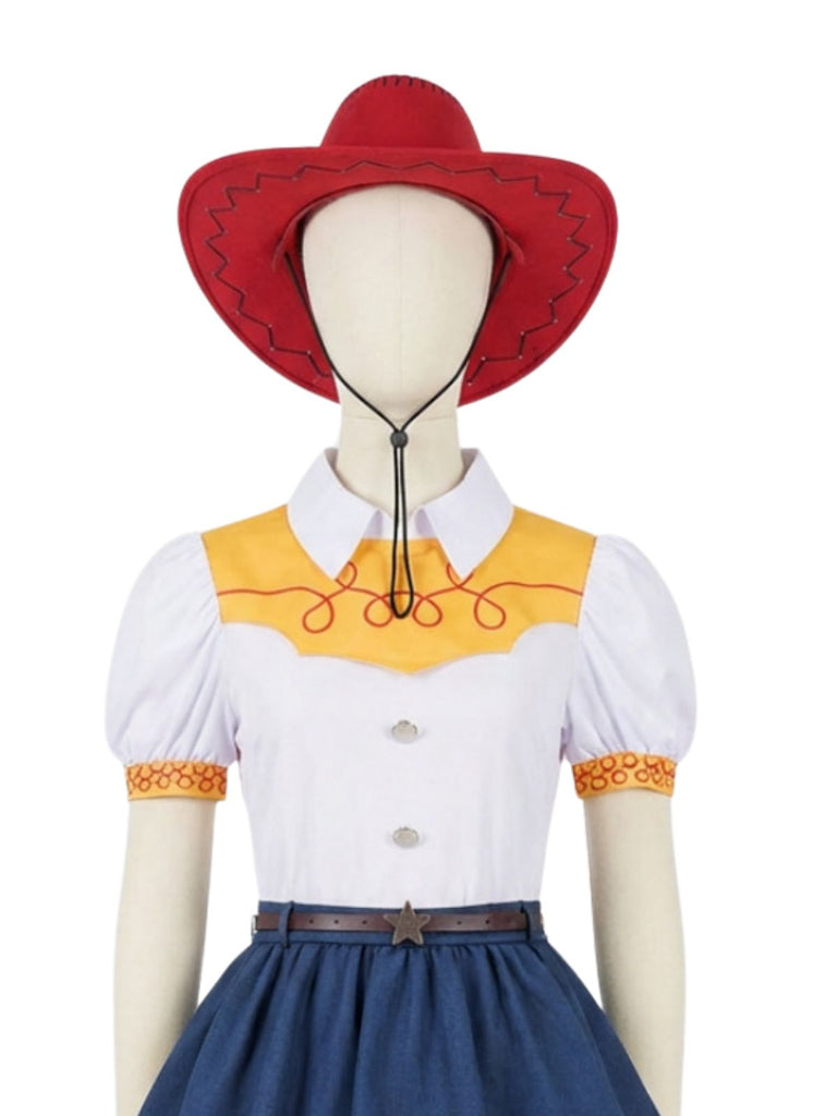 50er Cowgirl-Kostümset im Western-Stil